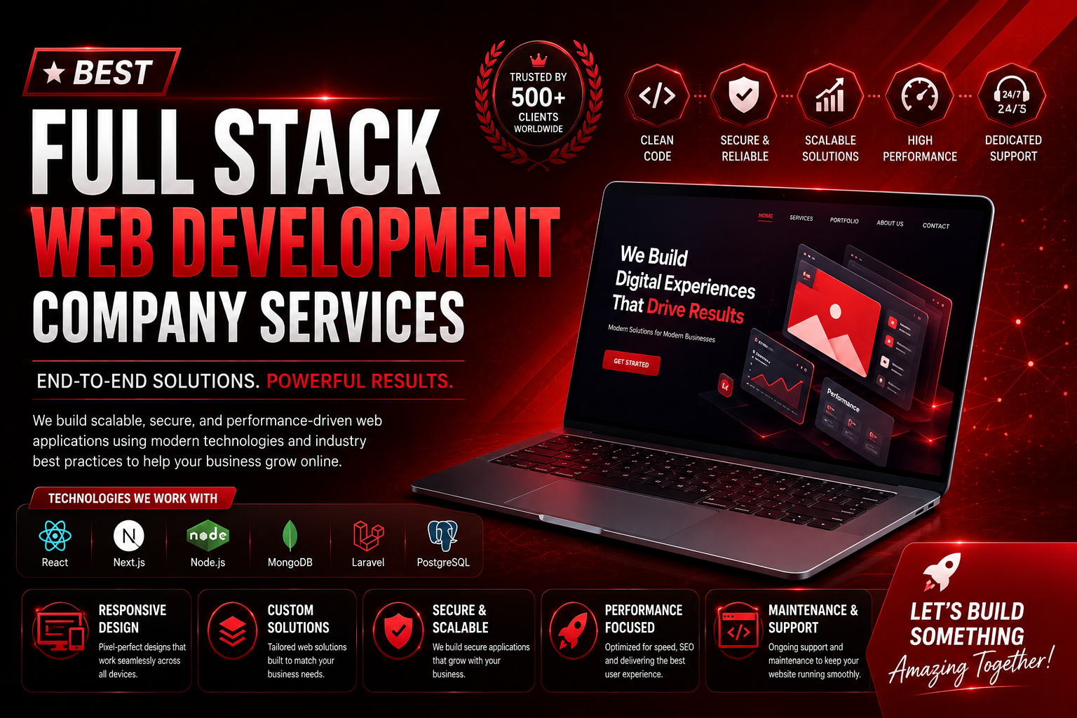 Best Full Stack Web Development Company Services